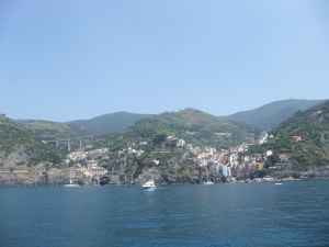 The final village as seen from the sea